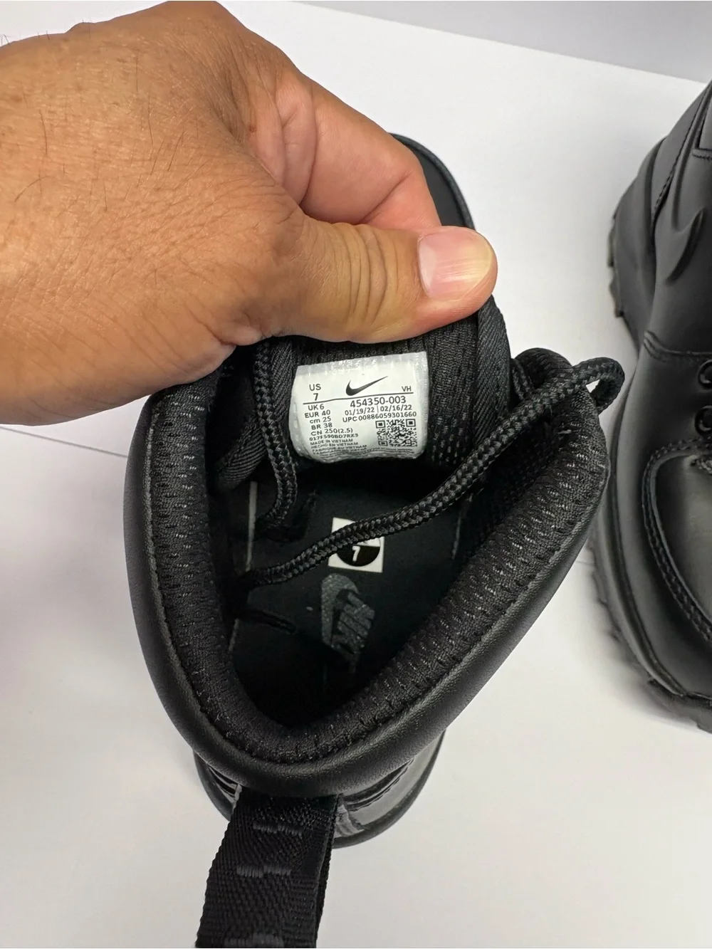 Nike upper strong